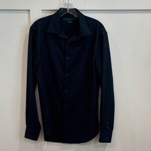 Perry Ellis Classic Navy Dress Shirt